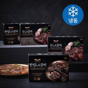 푸드장 포천이동갈비 혼합 LA갈비 선물세트 2kg (냉동), 1세트