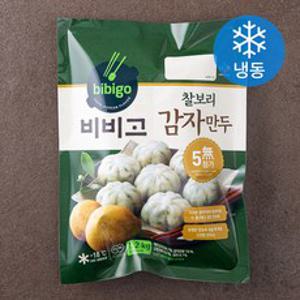 비비고 찰보리 감자만두 (냉동), 1.2kg, 1개