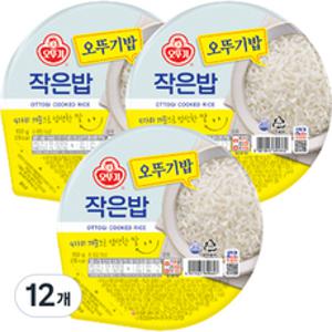 오뚜기 작은밥, 150g, 12개