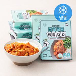 싱글팩토리 제육덮밥소스 (냉동), 210g, 5개