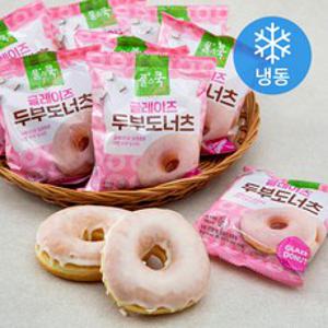 풀스쿡 글레이즈 두부 도너츠 (냉동), 50g, 30개