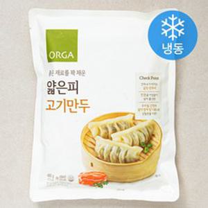 ORGA 얇은피 고기만두 (냉동), 1개, 480g