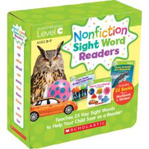 (영문도서) Nonfiction Sight Word Readers: Guided Reading Level C (Parent Pack): Teaches 25 Key Sight Wor... Paperback, Scholastic Teaching Resources, English, 9780545842839