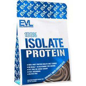 EVLUTIONNUTRITION 아이솔레이트 프로틴 파우더 드링크 믹스 더블 리치 초콜릿 맛, 1개, 454g