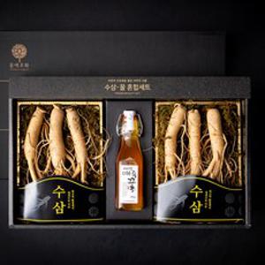 몸애조화 수삼 때죽꿀 혼합 선물세트, 수삼 400g + 때죽꿀 350g, 1세트