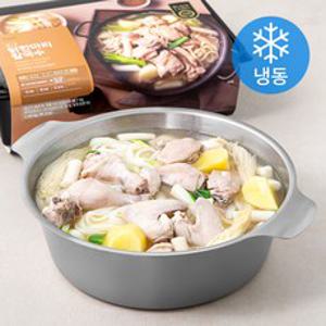 프레시지 더큰 닭 한마리 칼국수 밀키트 (냉동), 1.56kg, 1개