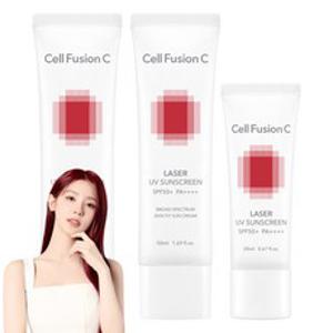 셀퓨전씨 레이저 유브이 썬스크린 50ml x 2p + 20ml 세트 SPF50+ PA++++, 1세트