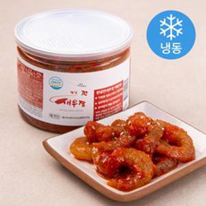 초록햇살 깐 양념새우장 (냉동), 500g, 1개