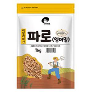 엉클탁 파로 엠머 밀, 1kg, 1개