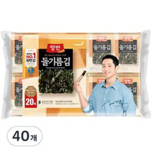 동원 양반 들기름 도시락김, 90g, 2개