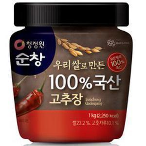 청정원순창 우리쌀 고추장, 1kg, 1개