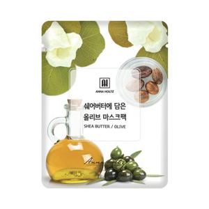 안나홀츠 쉐어버터에 담은 올리브 고보습 겔 마스크팩 25ml 보습 영양 1일 1팩 시트