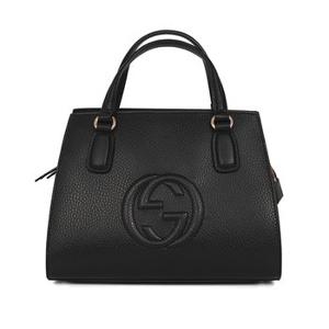 [구찌 GUCCI] 607722 CAO0G 1000 소호 탑핸들 여성 토트백 스몰