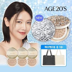 *AGE20S 3D 터치 하이 커버 쿠션 본품 2개+리필 3개+메쉬 숄더백 1종