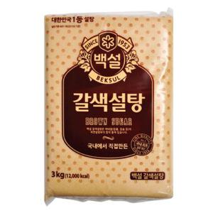 [백설] 황설탕 3kg