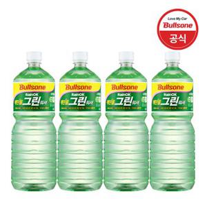 불스원 레인OK 에탄올 그린 워셔액 1.8L X 4개