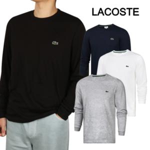 LACOSTE 남성 긴팔티셔츠 크루넥 블랙 외 4종택1