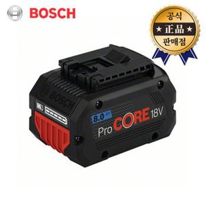 BOSCH 리튬이온 고출력배터리 ProCORE 18V 8.0Ah 밧데리