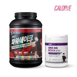 퍼펙트 파워쉐이크 김종국 헬스 단백질 프로틴 보충제 초코맛 2kg + bcaa 포도맛