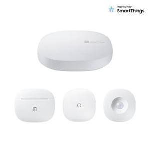 SmartThings 스마트싱스 전용 IOT-HOMEKITA 스타터킷(허브+동작감지센서+문열림센서+스마트버튼)