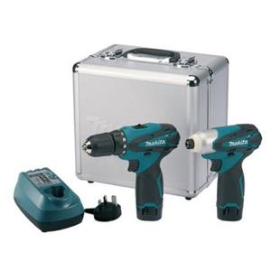 MAKITA 충전콤보키트_LCT204 10.8V/HP330+TD090+배_WC24D83