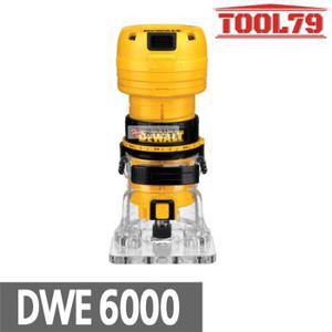 디월트 DWE6000 트리머 390W 콜릿 6mm 목공작업