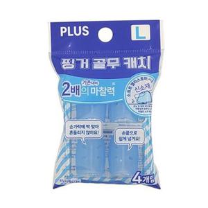 PLUS 손가락골무 핑거골무캐치(대KM-303CA-KR)-4개입