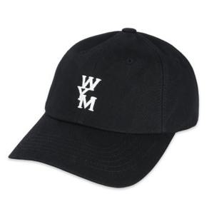 우영미 24 S/S 남성 WYM 로고 볼캡 모자(블랙) W241AC51661B /국내당일발송