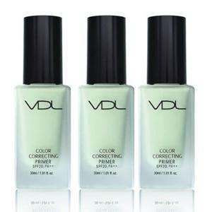 VDL 컬러 코렉팅 프라이머 30ml 01호 민트 3개