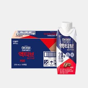 하이뮨 프로틴 밸런스 액티브 커피 250ml 18개