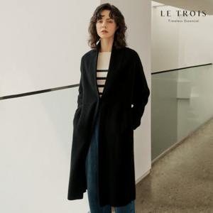 [LE TROIS]이보영의 르투아 FW 라쿤 울 블렌디드 니트코트