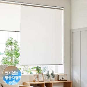 ON 먼지없는 항균 차광 롤스크린 그레이 125x185