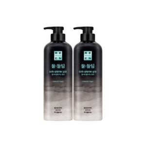 리엔 물들임 새치커버 샴푸 자연갈색 450ml 2개