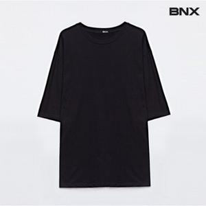 정상가:29,000원  코튼 라운드 무지 심플 반팔 티셔츠 (BW1TS033L0)