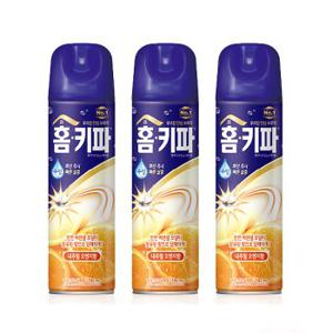 홈키파 수성 에어졸 오렌지향 모기 살충제 500ml X3개