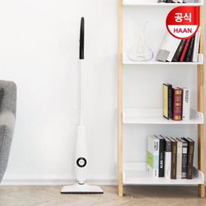 한경희 원터치 고온스팀 슬림헤드 유선 스팀청소기 SLO-500BL + 초극세사 스팀패드 2장