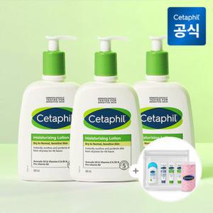 세타필 모이스춰라이징 로션 473ml 3개+미니4종+열전도헤어롤