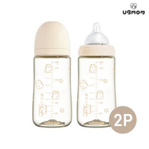 유비맘 2024년 용띠 에디션 PPSU 젖병 280ml 1+1(꼭지포함)