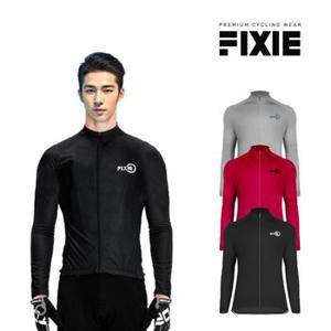 FIXIE 자전거 의류 상의 무지 긴팔  져지 라이딩복 싸이클복 트렉 져지 빕숏 3종