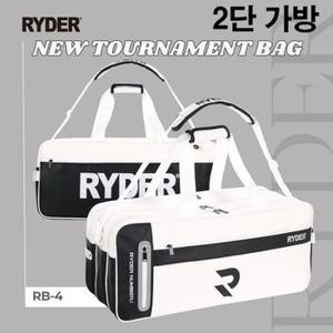 라이더 배드민턴가방 2단 라켓 가방 화이트 블랙 2024RB-4