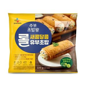 주부초밥왕 새콤달콤롤유부초밥 229g