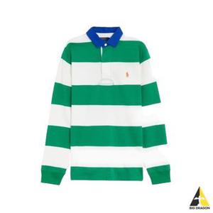 POLO RALPHLAUREN 폴로 랄프로렌 24 클래식핏 스트라이프 럭비 티셔츠 (710926275002) 68365782