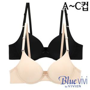 [블루비비by비비안]A~C컵 심플 풀컵브라1종[BBR2089]75A~85C