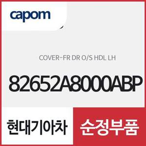 앞문 외캐치 캡(외부 도어캐치 핸들커버),운전석쪽 (82652A8000ABP) K5 하이브리드