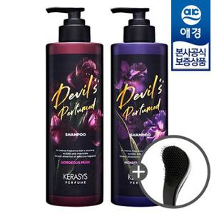 케라시스 데빌스 퍼퓸 샴푸/린스 1L x1개 + 브러쉬빗 증정