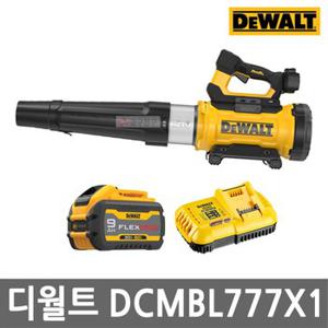 디월트 DCMBL777X1 충전 송풍기 60V MAX 9.0Ah 배터리 1개 3단작업모드 브로워 먼지제거