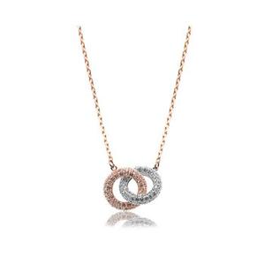 스와로브스키 SWAROVSKI 5414999 STONE 로즈골드 톤 플래팅 목걸이