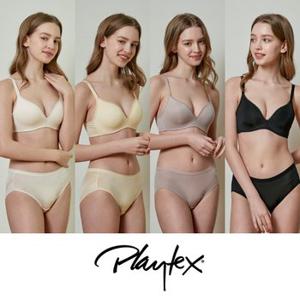 [Playtex] 와이어리스 시크릿 라이트베이지+버터옐로우+샌드베이지+블랙 8종   PXW3M13151617_T