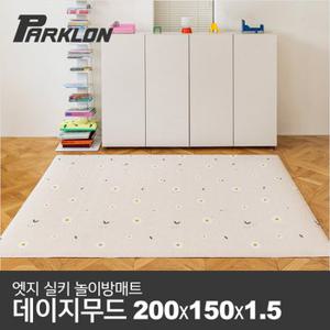 [파크론] 엣지 실키 놀이방매트 데이지무드 200x150x1.5cm