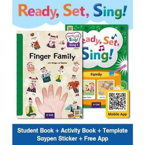 Pack Ready  Set  Sing Family SB+WB  with App QR  Saypen Sticker  Template _P369719516